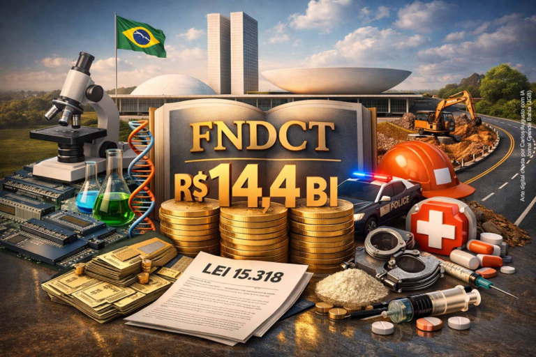 Aprovada Lei que Destina R$ 14,4 Bilhões para Saúde, Segurança e Inovação Tecnológica