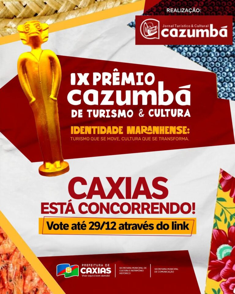 Caxias Brilha no IX Prêmio Cazumbá: Participe da Votação!