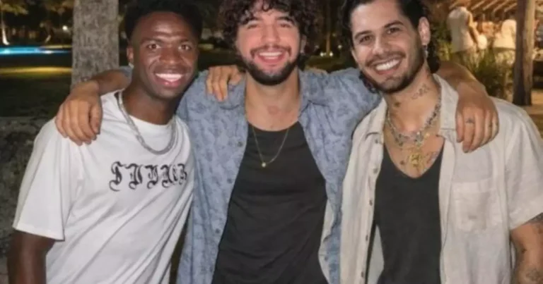 Nattan Compartilha Imagem com Vini Jr. e Reage: 'Paz'