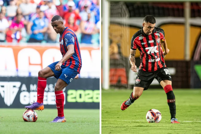 Clássico Ba-Vi: Volantes de Bahia e Vitória prometem 'guerra' no Barradão