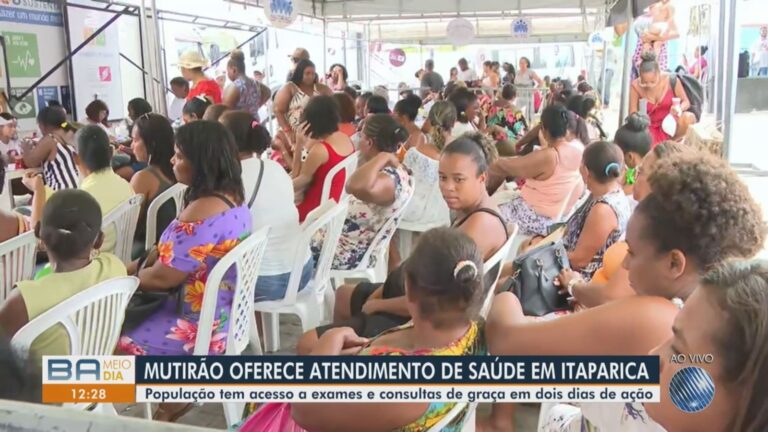 'Mutirão Bahia Meio Dia': Serviços Gratuitos de Saúde em Itaparica - Participe!