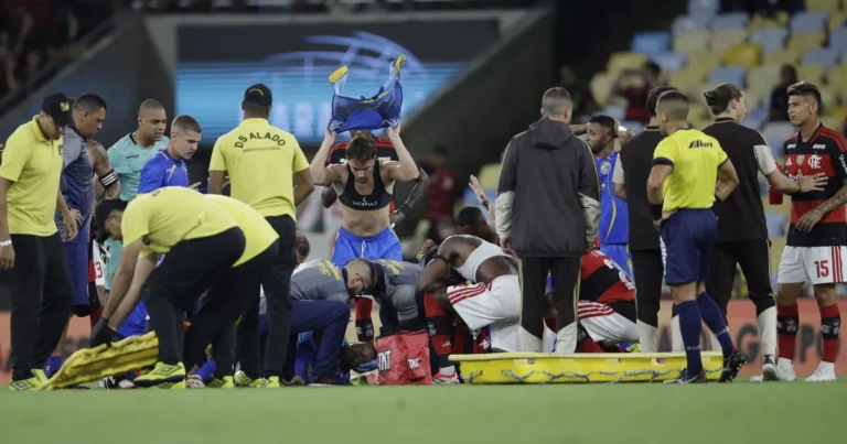 Atualização sobre a saúde de atleta do Sampaio Corrêa após convulsão em jogo