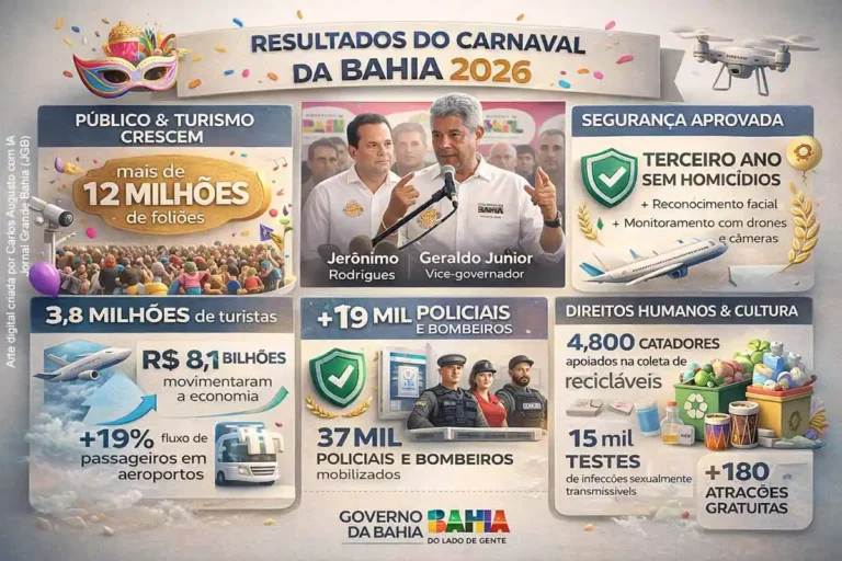 Carnaval da Bahia 2026: Números Impressionantes e Impactos Positivos Carnaval da Bahia 2026: Números Impressionantes e Impactos Positivos