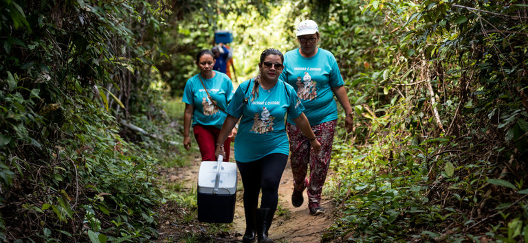Coqueluche: Ministério da Saúde Intensifica Atendimento e Vacinação no Território Yanomami Coqueluche: Ministério da Saúde Intensifica Atendimento e Vacinação no Território Yanomami
