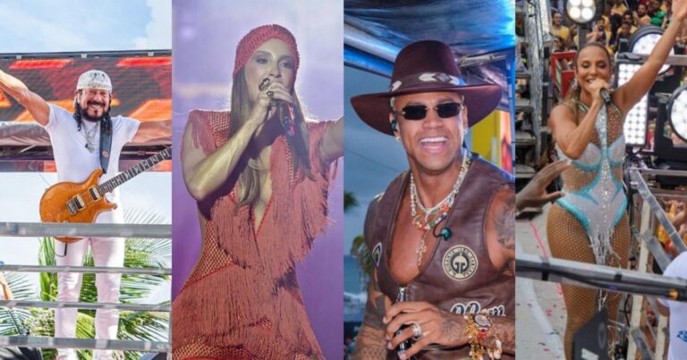 Despedida do Carnaval 2026: Cláudia Leitte e Bell Marques na Barra, Ivete e Léo Santana no Campo Grande Despedida do Carnaval 2026: Cláudia Leitte e Bell Marques na Barra, Ivete e Léo Santana no Campo Gra