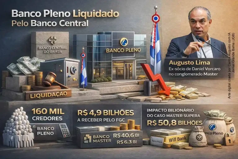 Liquidação do Banco Pleno: 160 mil credores aguardam R$ 4,9 bilhões em garantias Liquidação do Banco Pleno: 160 mil credores aguardam R$ 4,9 bilhões em garantias