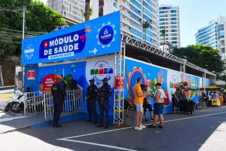 Módulos de Saúde Realizam 64 Atendimentos no Fuzuê de Salvador