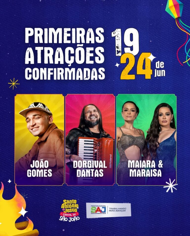 São João 2026 em Santo Antônio de Jesus: Atrações Imperdíveis Reveladas