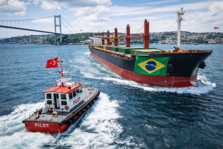 Brasil Estabelece Rota Alternativa pela Turquia para Proteger Exportações do Agronegócio