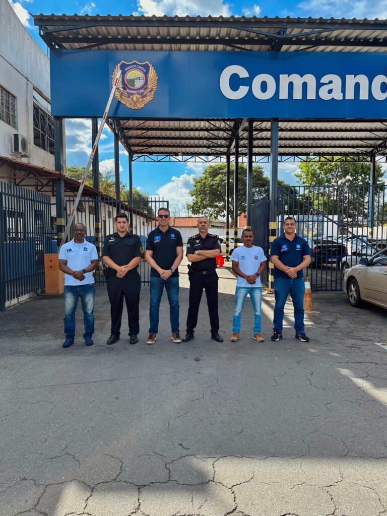 Comandantes de Guardas Municipais da Bahia Visitam Senador Canedo