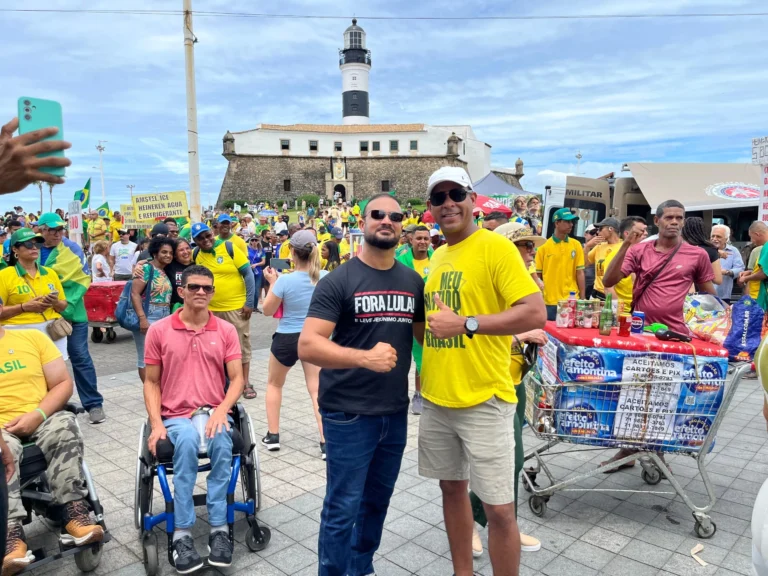Deputado Participa de Manifestação em Prol da Direita na Bahia