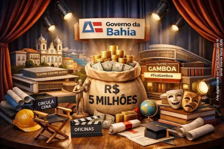 Governo da Bahia Destina Mais de R$ 5 Milhões para Fortalecer o Teatro