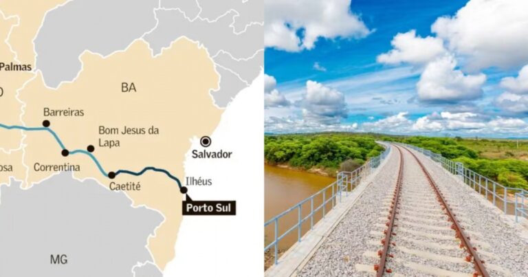 Governo da Bahia Investirá R$ 467 Milhões para Concluir Trecho da Ferrovia Oeste-Leste