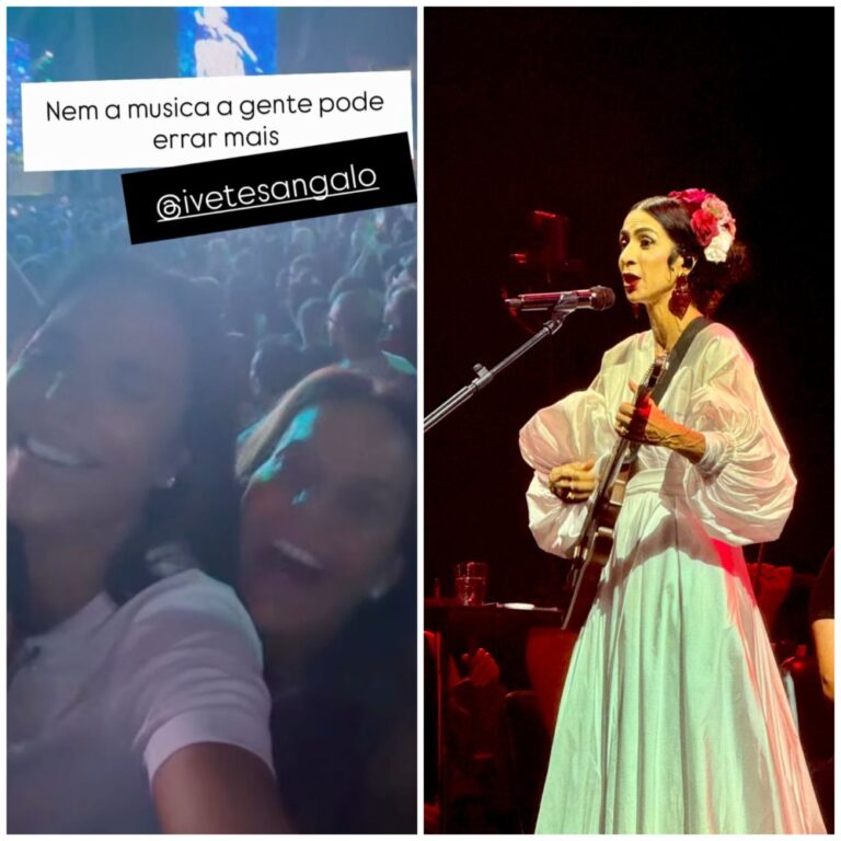 Ivete Sangalo e Cynthia curtem show de Marisa Monte em Salvador: Uma noite inesquecível