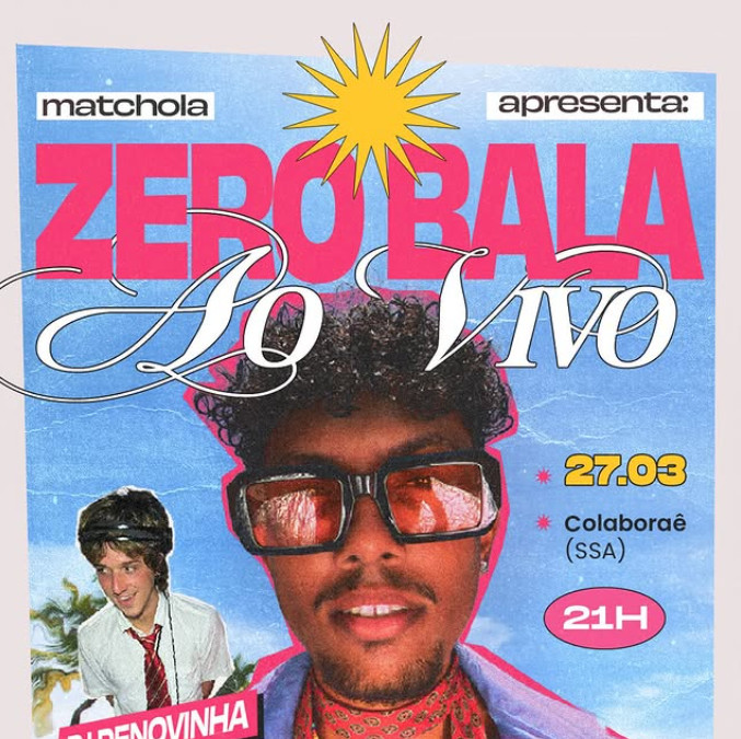 Matchola Apresenta ‘Zero Bala’: Um Show Imperdível de Música e Vibração Matchola Apresenta 'Zero Bala': Um Show Imperdível de Música e Vibração