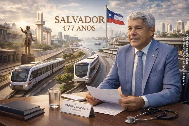 Salvador Comemora 477 Anos: Governador Jerônimo Destaca Investimentos em Mobilidade, Educação e Cult