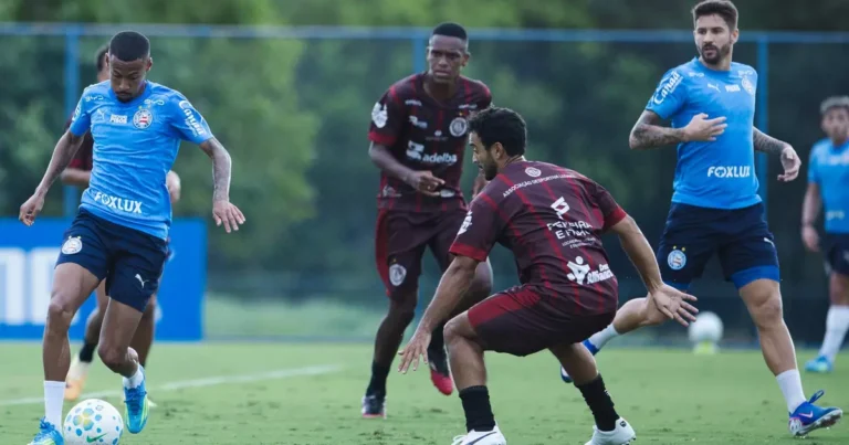 Bahia Brilha em Jogo-Treino e se Prepara para Enfrentar o São Paulo