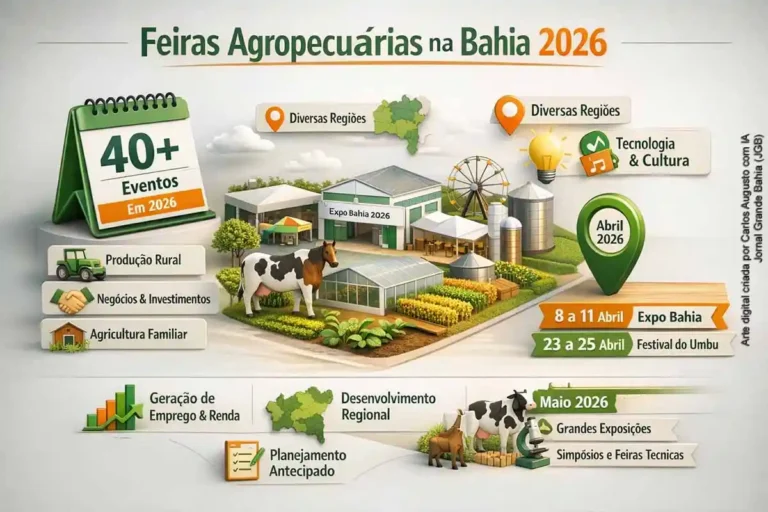 Bahia Inova e Amplia Agenda do Agronegócio com Mais de 40 Feiras em 2026