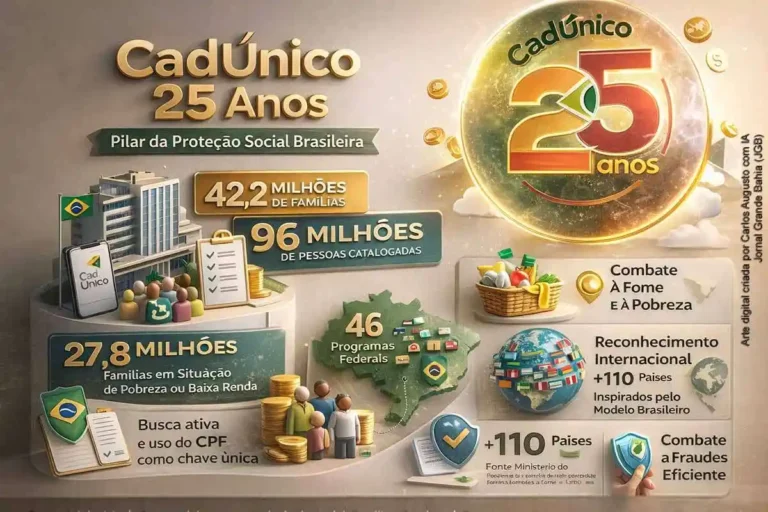 Cadastro Único Completa 25 Anos e Impacta 96 Milhões de Pessoas na Política Social Brasileira