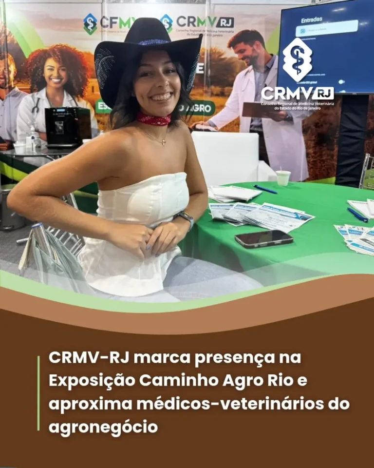 CRMV-RJ se Destaca na Exposição Caminho Agro Rio com Enfoque no Agronegócio