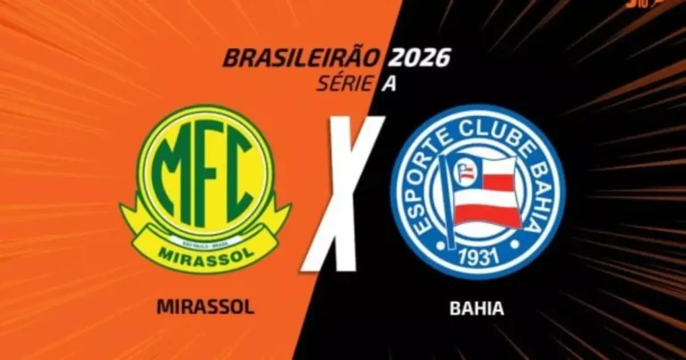 Mirassol e Bahia se Enfrentam ao Vivo e Exclusivo Hoje às 17h – Acompanhe a Narração! Mirassol e Bahia se Enfrentam ao Vivo e Exclusivo Hoje às 17h - Acompanhe a Narração!