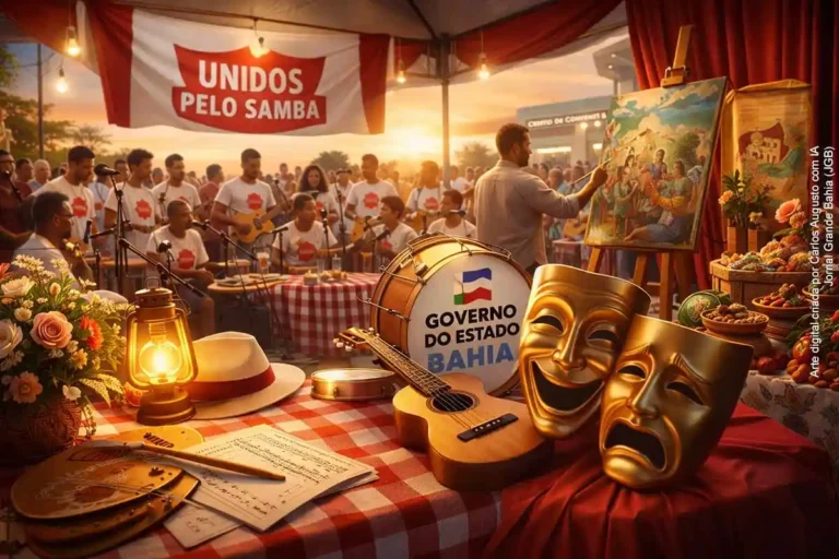 Unidos pelo Samba: Celebração do Teatro e da Cultura em Feira de Santana Unidos pelo Samba: Celebração do Teatro e da Cultura em Feira de Santana
