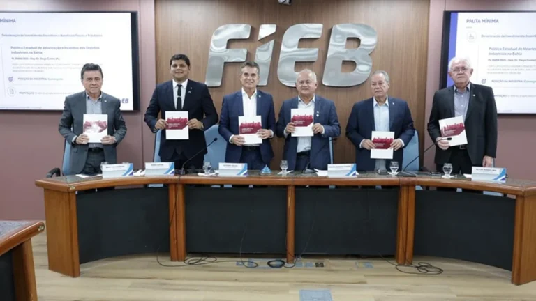 FIEB Lança 13ª Edição da Agenda Legislativa da Indústria da Bahia com Projetos Prioritários