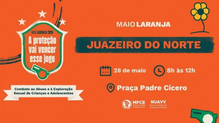 MP Ceará leva ações de saúde e prevenção à violência sexual infantil a Juazeiro do Norte