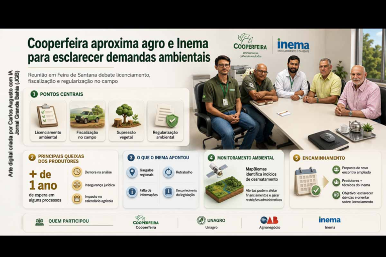 Cooperfeira e Inema: Diálogo Essencial para o Licenciamento Ambiental em Feira de Santana