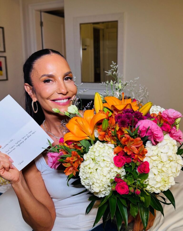 Ivete Sangalo Recebe Flores de Shakira Após Show Inesquecível no Rio