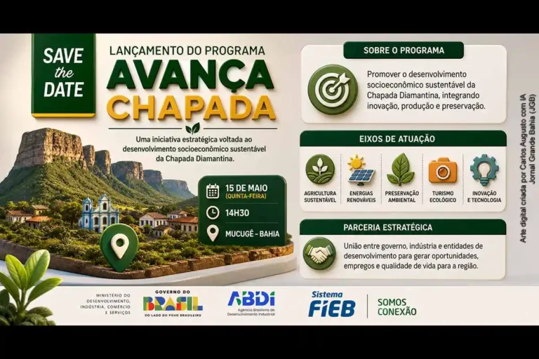 Lançamento do Programa 'Avança Chapada' Promete Transformações na Chapada Diamantina