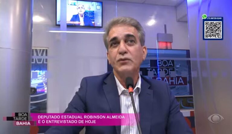 Robinson Almeida Afirma que ACM Neto Não Vencerá Eleições na Bahia Enquanto Lula Estiver Vivo