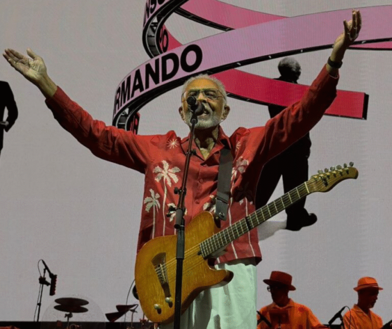 Último Show da Turnê ‘Tempo Rei’ de Gilberto Gil será Transmitido pela Globo
