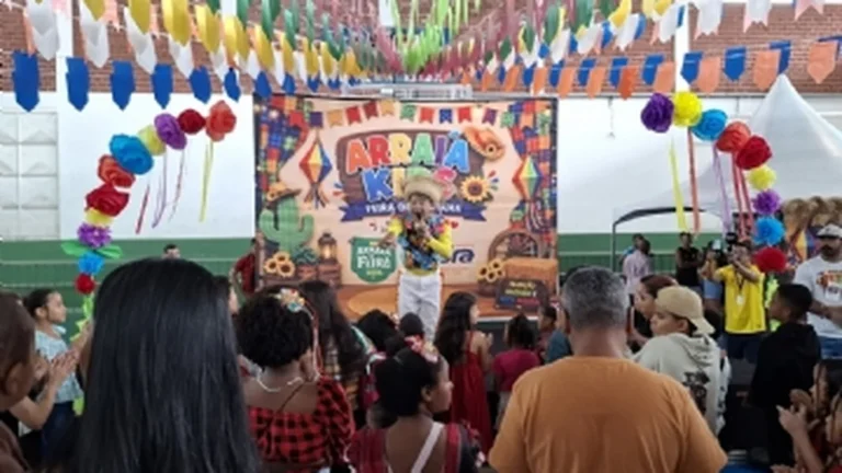 Arraiá Kids em Feira de Santana reúne música, cultura e diversão para crianças