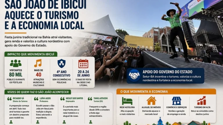 São João de Ibicuí 2024: Turismo Cresce e Economia Local se Fortalece com Tradição Junina