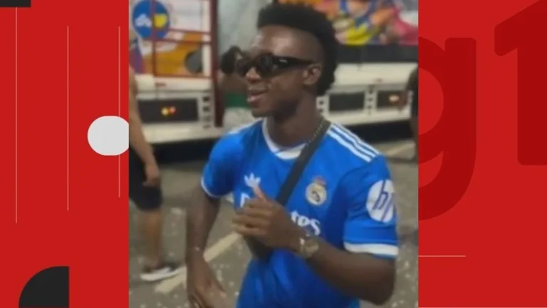 Sósia de Vini Jr. que brilhou no Carnaval de Salvador aposta em gols do craque na Copa