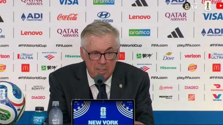Ancelotti após eliminação do Brasil na Copa do Mundo: “Princípio de um novo ciclo” Ancelotti após eliminação do Brasil na Copa do Mundo: "Princípio de um novo ciclo"
