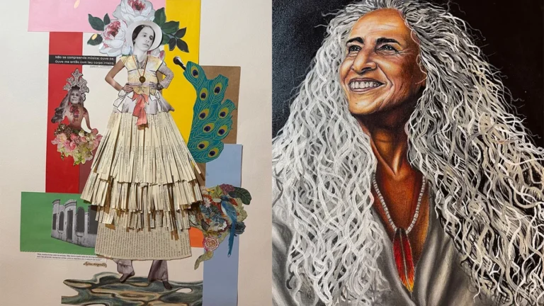 Maria Bethânia retratada como divindade em exposição na Bahia Maria Bethânia retratada como divindade em exposição na Bahia