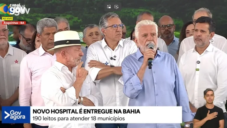 Lula e Jaques Wagner juntos na Bahia após mudança na liderança do Senado