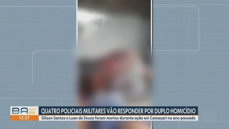 Justiça aceita denúncia contra quatro PMs por mortes de jovens em Camaçari Justiça aceita denúncia contra quatro PMs por mortes de jovens em Camaçari